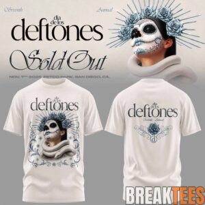 Seventh Annual Dia De Los Deftones Celestial Gothic T-Shirt