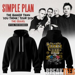 Simple Plan The Bigger Than You Think Tour 2026 Hoodie