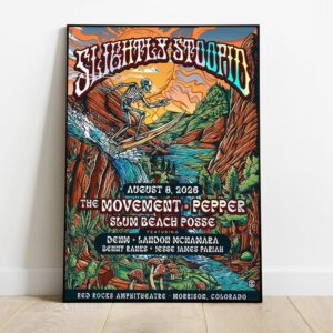 Slightly Stoopid Tour 2026 Limited Edition Poster