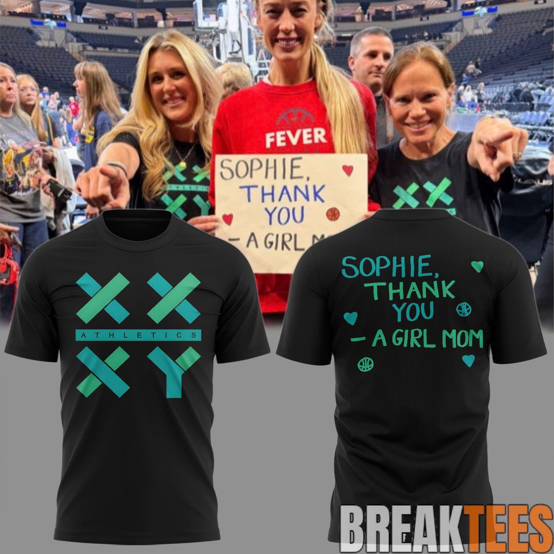 Sophie Cunningham Indiana Fever – Thank You Sophie For Speaking Up For Girls T-Shirt Sophie Cunningham Indiana Fever – Thank You Sophie For Speaking Up For Girls T-Shirt