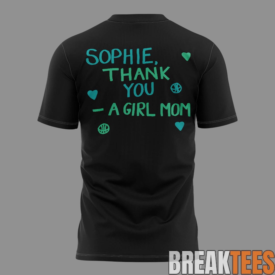 Sophie Cunningham Indiana Fever – Thank You Sophie For Speaking Up For Girls T-Shirt Sophie Cunningham Indiana Fever – Thank You Sophie For Speaking Up For Girls T-Shirt