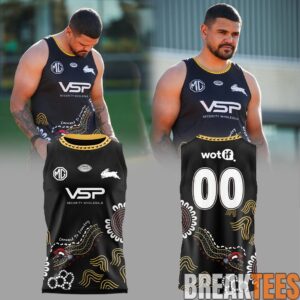 South Sydney Rabbitohs 2026 Indigenous Training Singlet Jersey Custom