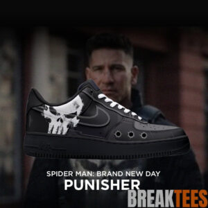 Spider-Man Brand New Day Punisher Air Force 1 Shoes
