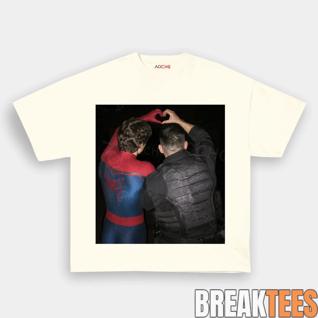 Spider-Man x The Punisher After Hours Smoke T-Shirt Spider-Man x The Punisher After Hours Smoke T-Shirt