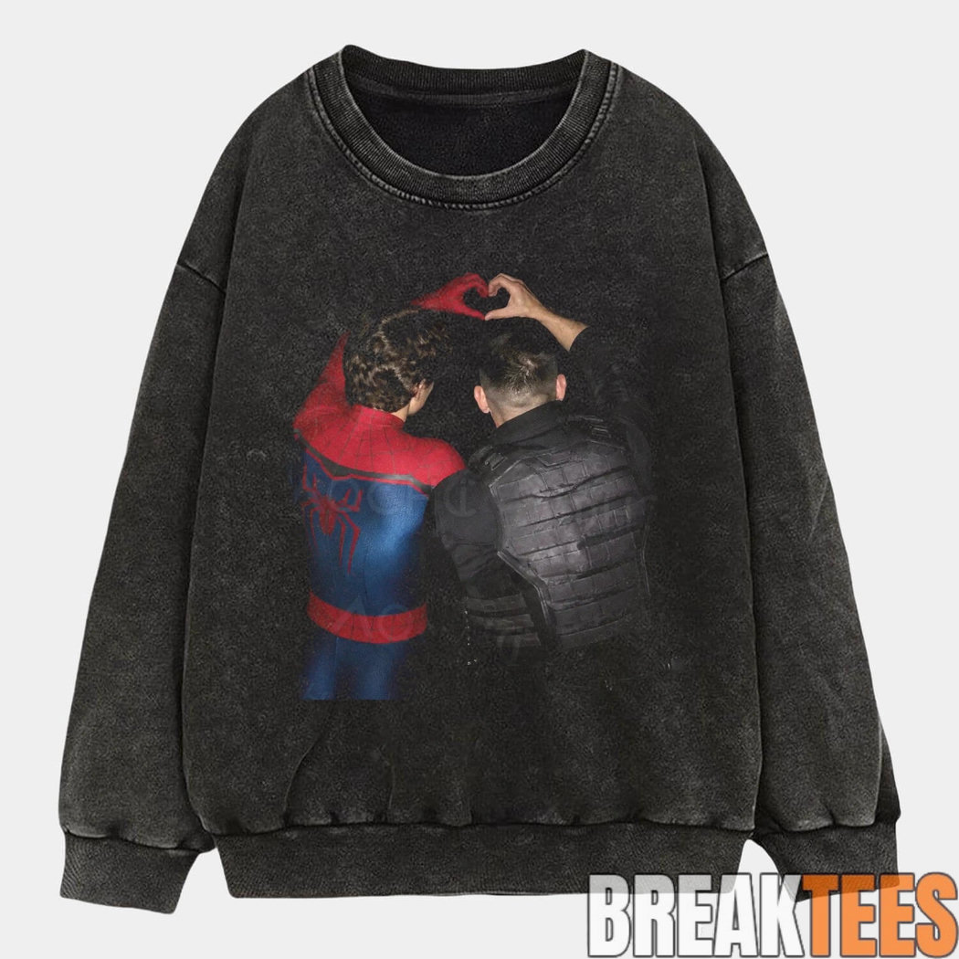 Spider-Man x The Punisher After Hours Smoke T-Shirt Spider-Man x The Punisher After Hours Smoke T-Shirt