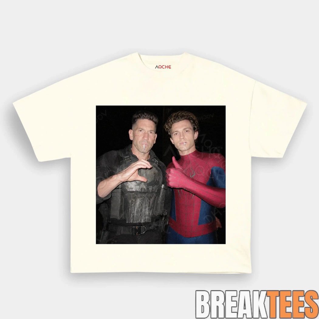 Spider-Man x The Punisher After Hours Smoke T-Shirt Spider-Man x The Punisher After Hours Smoke T-Shirt
