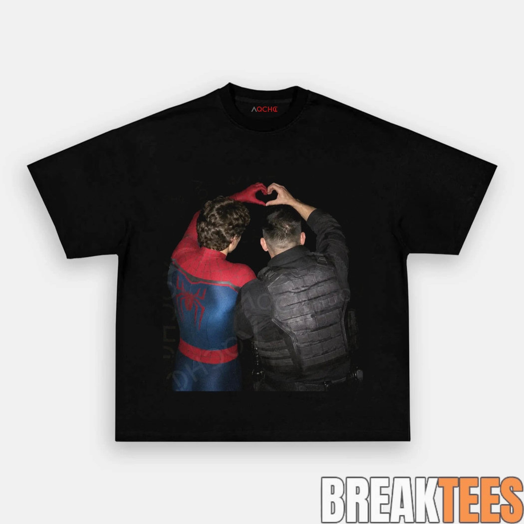 Spider-Man x The Punisher After Hours Smoke T-Shirt Spider-Man x The Punisher After Hours Smoke T-Shirt