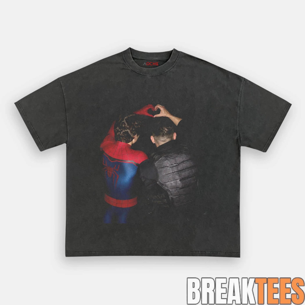 Spider-Man x The Punisher After Hours Smoke T-Shirt Spider-Man x The Punisher After Hours Smoke T-Shirt