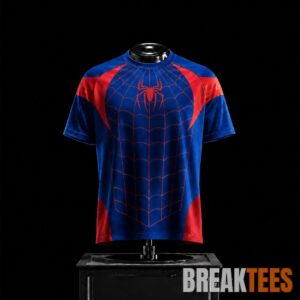 Spider-Man Crew Neck Football Jersey