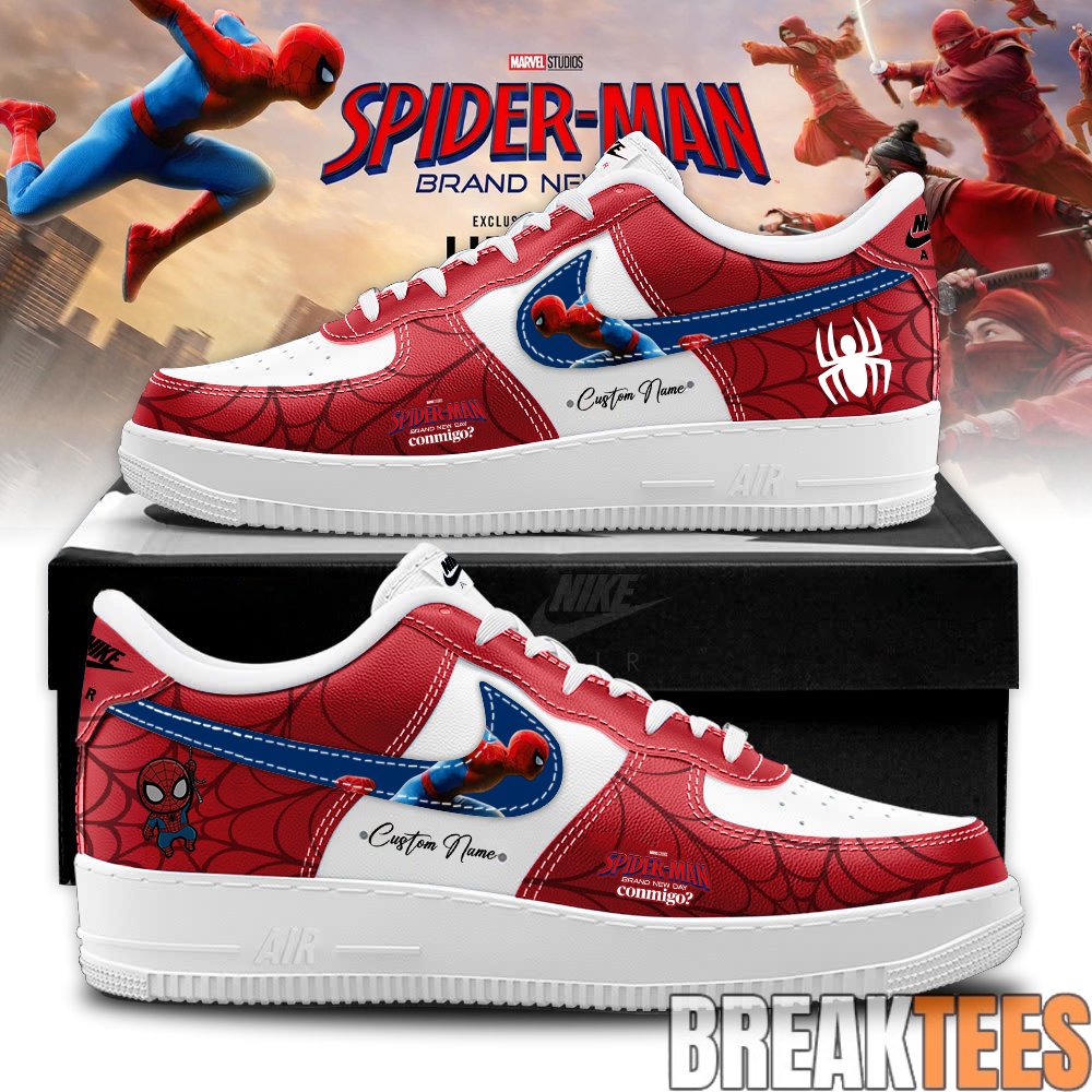 Spider-Man “Brand New Day” 2026 Custom Air Force 1 Shoes Spider-Man “Brand New Day” 2026 Custom Air Force 1 Shoes