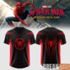 Spider-Man: Brand New Day Exclusive Football Jersey – Black & Grey