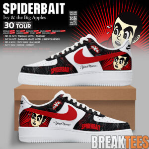 Spiderbait  30th Anniversary Tour Custom Air Force 1 Shoes