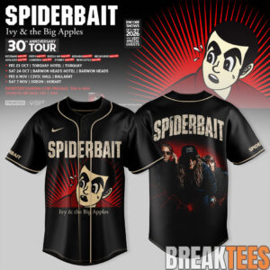 Spiderbait 30th Anniversary Tour Special Baseball Jersey 1 Spiderbait 30th Anniversary Tour Special Baseball Jersey 2.jpg