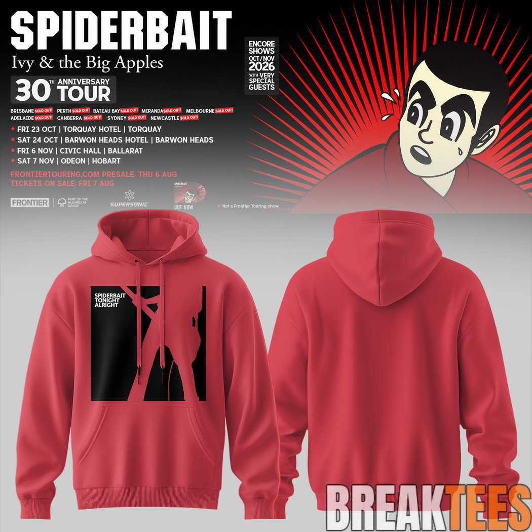 Spiderbait 30th Anniversary Tour Special Hoodie Spiderbait 30th Anniversary Tour Special Hoodie