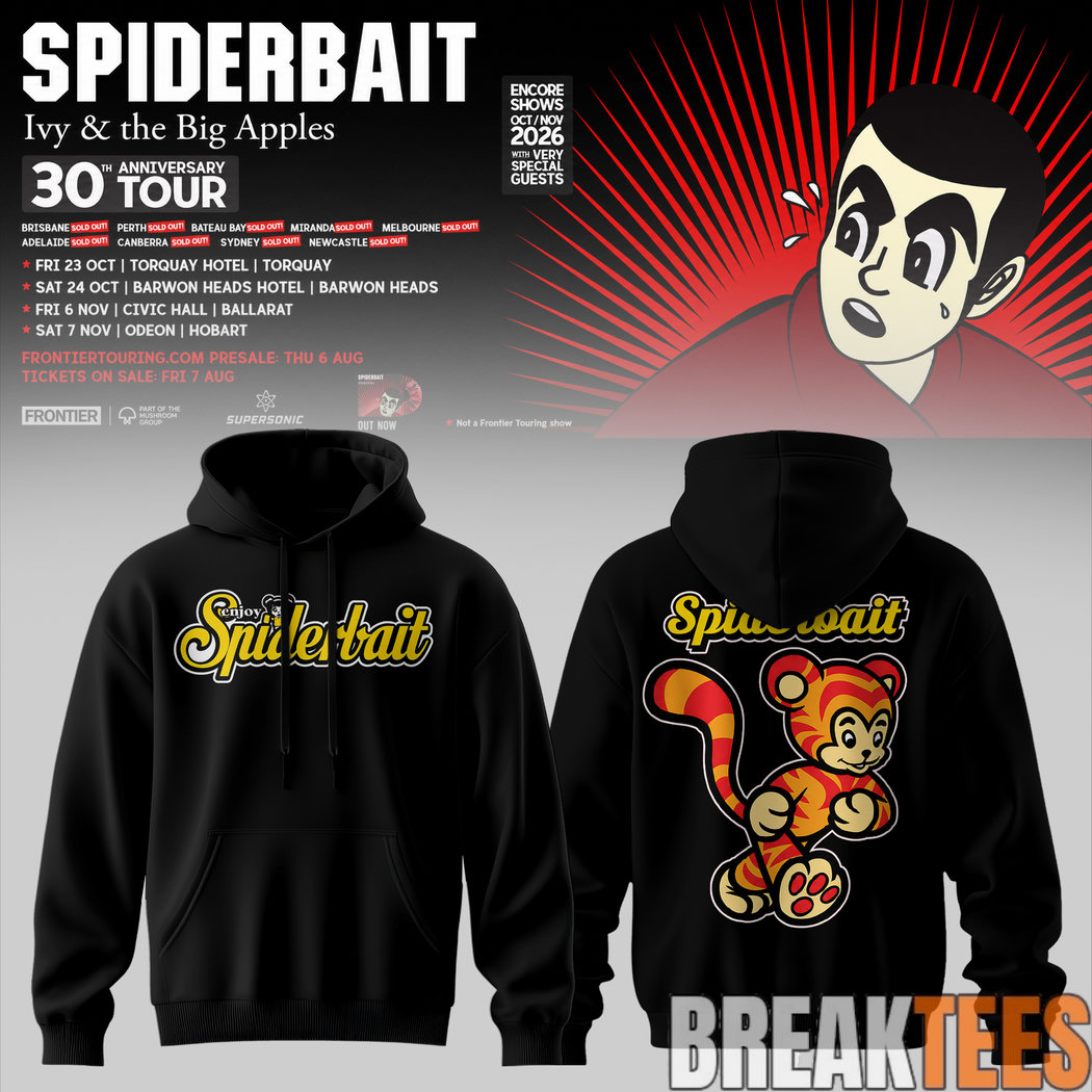 Spiderbait 30th Anniversary Tour Special Hoodie Spiderbait 30th Anniversary Tour Special Hoodie