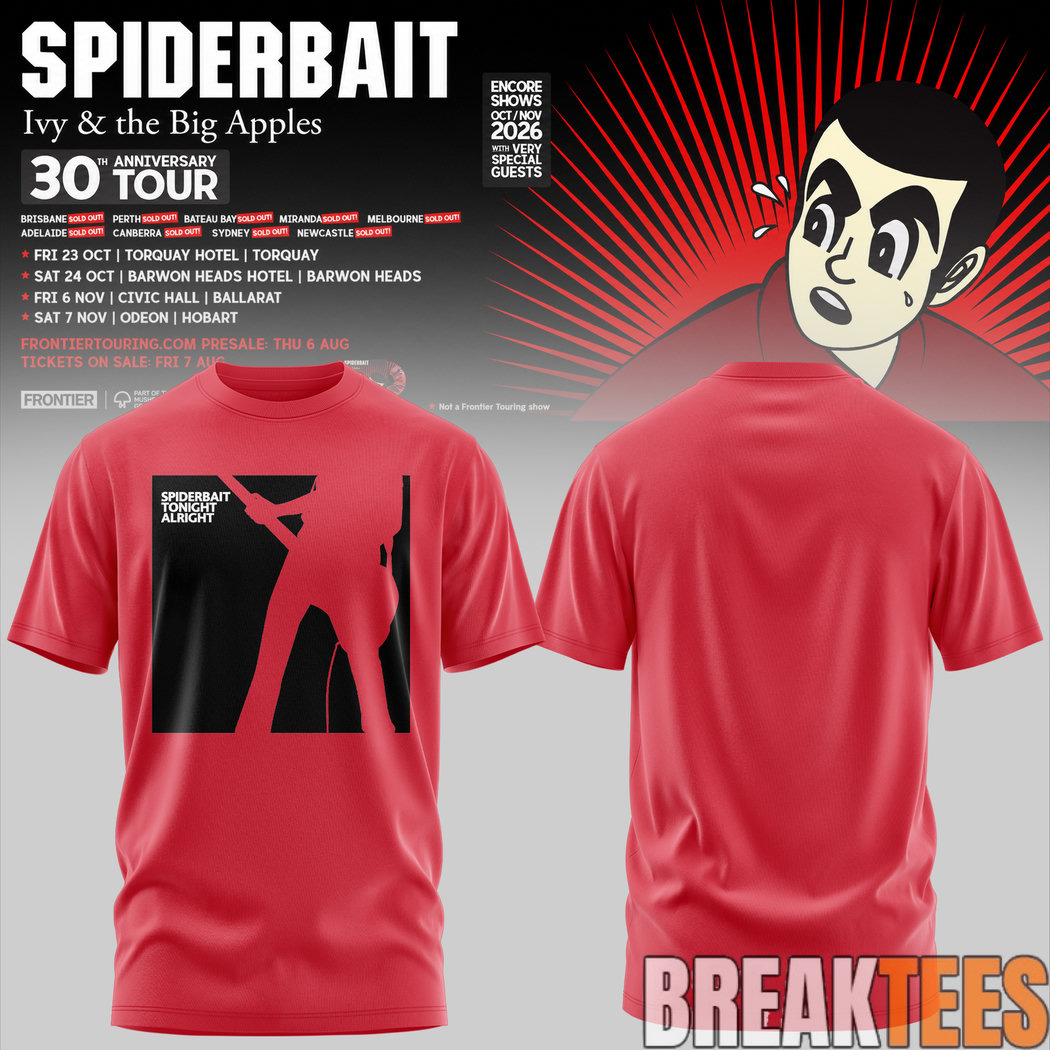 Spiderbait 30th Anniversary Tour Special T-Shirt Spiderbait 30th Anniversary Tour Special T-Shirt