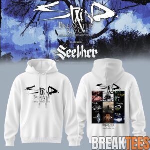 Staind Break The Cycle 25th Anniversary Tour Hoodie 1