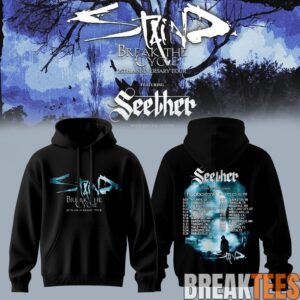 Staind Break The Cycle 25th Anniversary Tour Hoodie 2