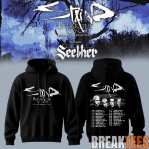 Staind Break The Cycle 25th Anniversary Tour Hoodie 3