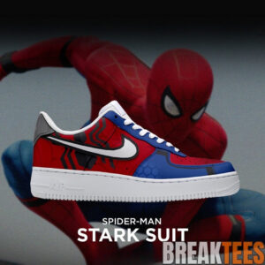 Stark – Suit Spider-Man Air Force 1 Shoes