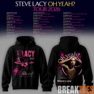 Steve Lacy Oh yeah Tour 2026 Hoodie 1 Steve Lacy Oh yeah Tour 2026 Hoodie 1
