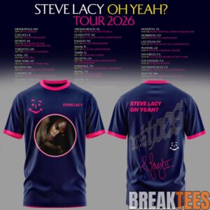 Steve Lacy Oh yeah Tour 2026 T-Shirt