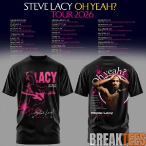 Steve Lacy Oh yeah Tour 2026 T-Shirt 3