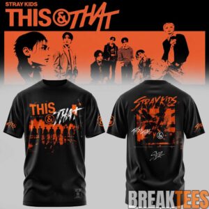 Stray Kids – This & That Signature RUN IT World Tour T-Shirt