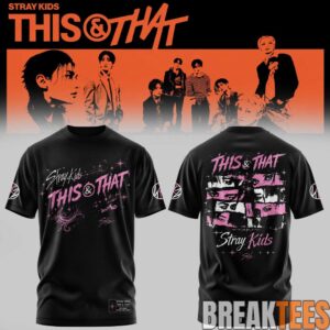 Stray Kids – This & That Signature RUN IT World Tour T-Shirt 1