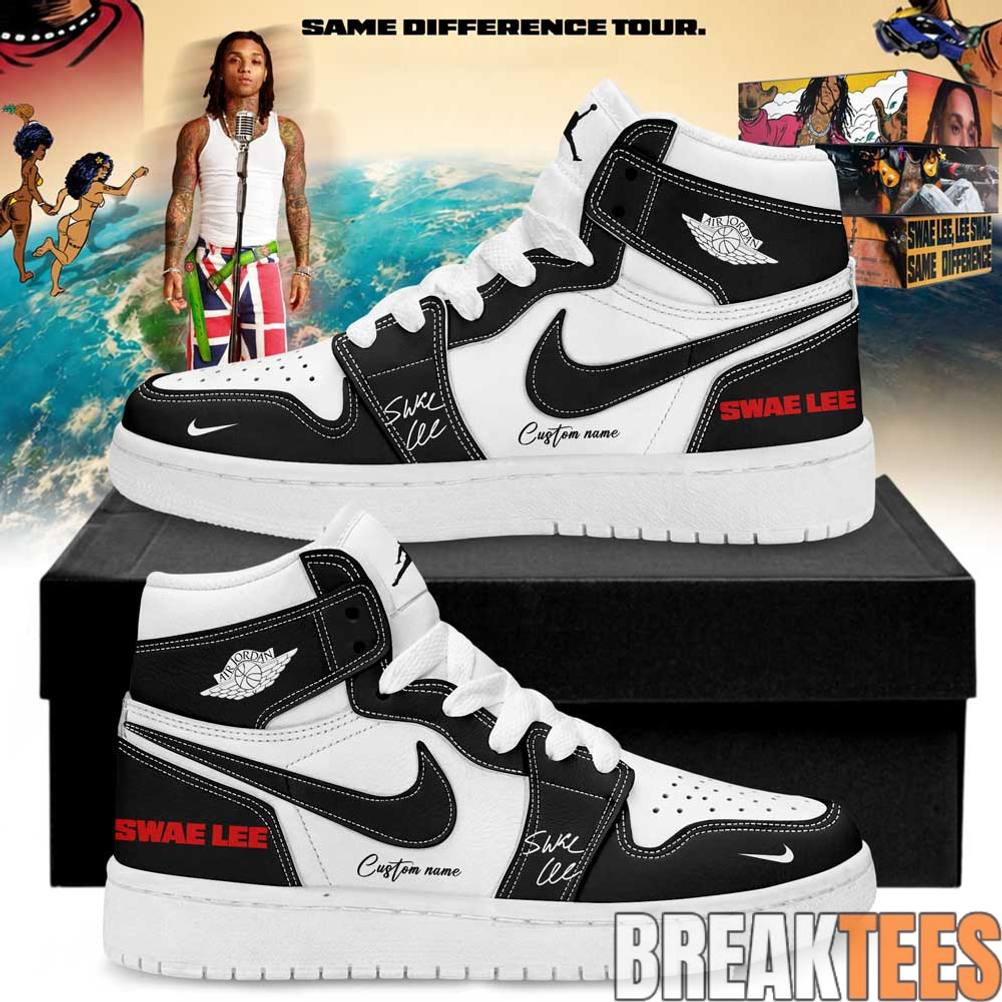 Swae Lee Same Difference Tour 2026 Signature Custom AJ1 Shoes Swae Lee Same Difference Tour 2026 Signature Custom AJ1 Shoes