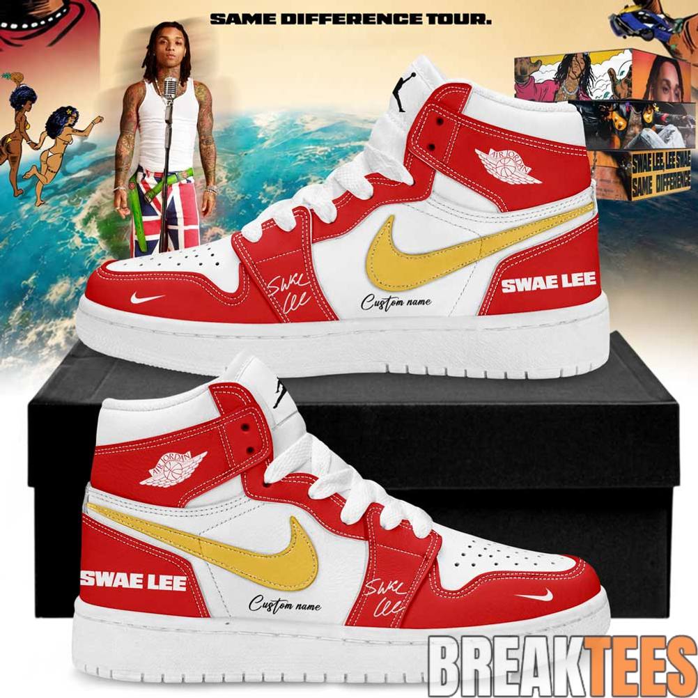 Swae Lee Same Difference Tour 2026 Signature Custom AJ1 Shoes Swae Lee Same Difference Tour 2026 Signature Custom AJ1 Shoes