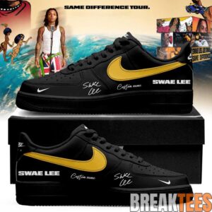 Swae Lee Same Difference Tour 2026 Signature Custom Air Force 1 Shoes