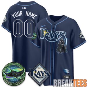 Tampa Bay Rays x Star Wars Custom Baseball Jersey 1