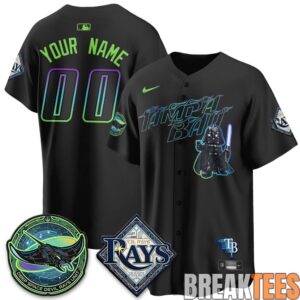 Tampa Bay Rays x Star Wars Custom Baseball Jersey 2