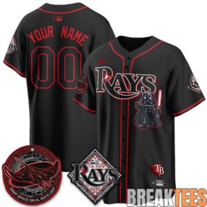 Tampa Bay Rays x Star Wars Custom Baseball Jersey 3