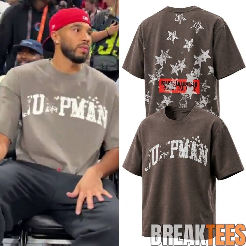 Tatum at WNBA All-Star In1House Jumpman Star Shirt Tatum at WNBA All-Star In1House Jumpman Star Shirt