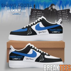 Teddy Swims The Ugly Tour 2026 Custom AF1 Shoes
