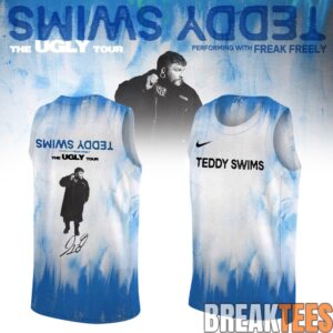Teddy Swims “The Ugly Tour” 2026 Special Basketball Jersey 1 Teddy Swims “The Ugly Tour” 2026 Special Basketball Jersey 1