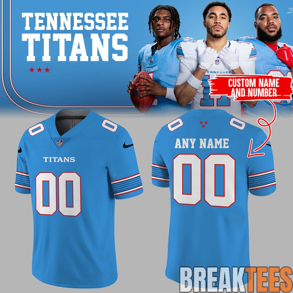 Tennessee Titans A New Chaptor Limited Edition Jersey – Custom Tennessee Titans A New Chaptor Limited Edition Jersey – Custom