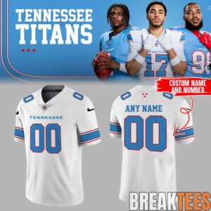 Tennessee Titans A New Chaptor Limited Edition Jersey - Custom 1 Tennessee Titans A New Chaptor Limited Edition Jersey - Custom 1