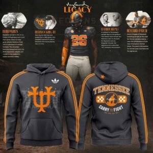 Tennessee Volunteers Neyland Legacy Charcoal Limited Hoodie 1