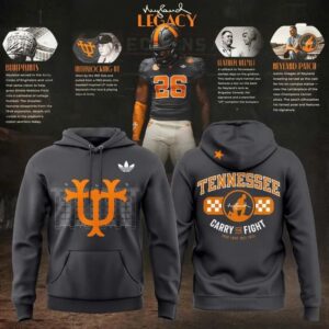 Tennessee Volunteers Neyland Legacy Charcoal Limited Hoodie 5