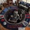 Washington Commanders 2026 Halloween Quilted Round Rug – Limited Edition