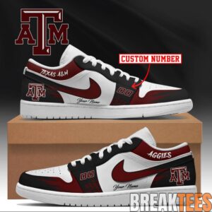 Texas A&M Aggies Special New Custom Dunk Shoes