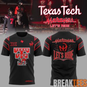 Texas Tech Red Raiders Mahomes “Let’s Ride” Shirt