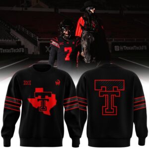 Texas Tech Red Raiders Let’s Ride Special New Uniform Sweatshirt