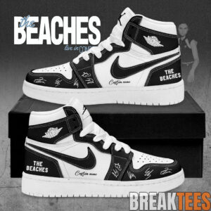The Beaches No Hard Feelings Tour 2026 Signature Custom AJ1 Shoes