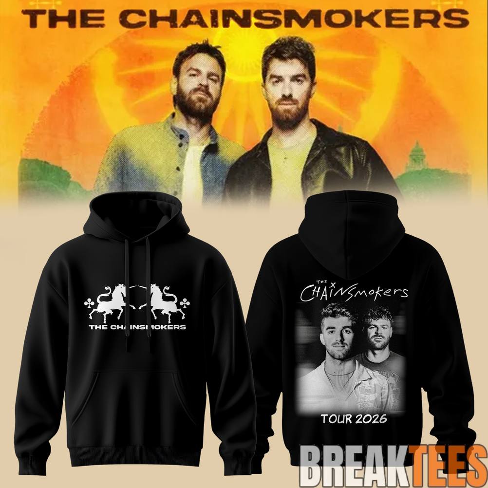 The Chainsmokers Tour 2026 Hoodie The Chainsmokers Tour 2026 Hoodie
