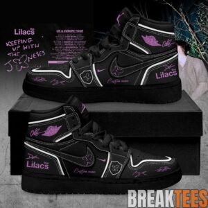 The Lilacs KEEPING UP WITH THE JONESES FC Custom Air Jordan 1 Sneaker