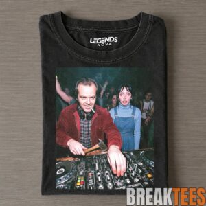 The Shining Vintage Playing DJ Tee